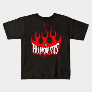 The Hellacopters - Flames logo Kids T-Shirt